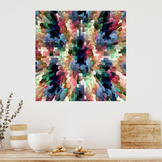 Poster Rêve de couleur..... (Cuisine)