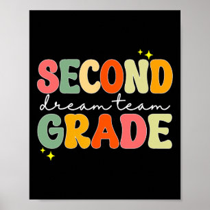 Poster Rêve de Deuxième Année Étudiants Équipe Enseignant