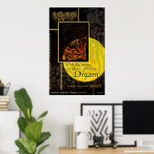 POSTER RÊVE DE LA NUIT D'ÉTÉ (Bureau à domicile)