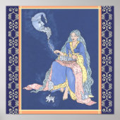 Poster Rêve de lapin drôle (Devant)