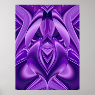 Poster Rêve de lys pourpre