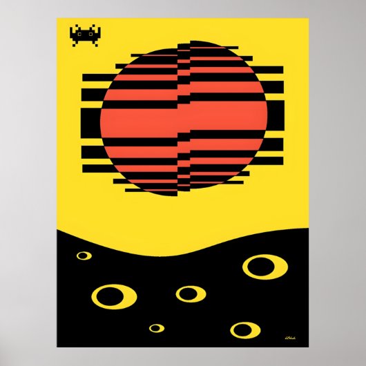 Poster Rêve de Memphis Bitossi (Devant)