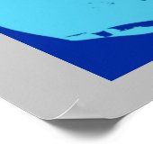 Poster Rêve de motivation croire atteindre le football (Coin)