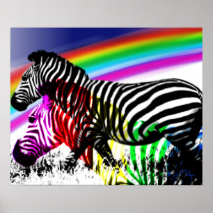 Poster Rêve de zèbres le 'vient vrai