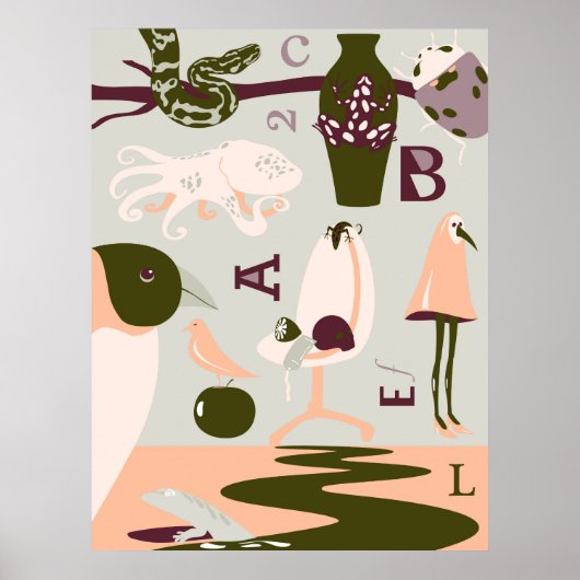 Poster Rêve de zoo (Devant)