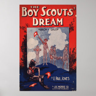 Poster Rêve des scouts