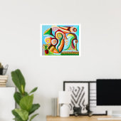 Poster rêve d'été (Bureau à domicile)