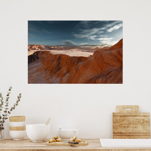 Poster rêve différent (Cuisine)