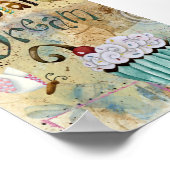 Poster Rêve du chocolat. 5X7 (Coin)