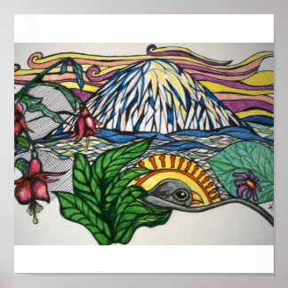 Poster Rêve du Nord-Ouest du Pacifique