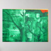 Poster rêve en vert (Devant)