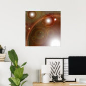 Poster Rêve galactique (Bureau à domicile)