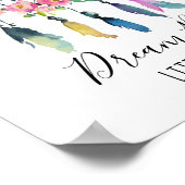 Poster Rêve Grand Petit Attrape-Rêves Chambre de Bébé (Coin)