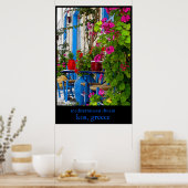 Poster rêve méditerranéen (Cuisine)