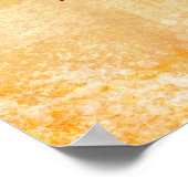 Poster Rêve motivationnel Gros devis (Coin)