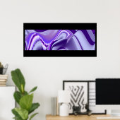 Poster Rêve pourpre (Bureau à domicile)