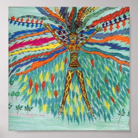 Poster rêve Yawanawa (Devant)