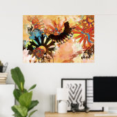 POSTER RÉVEIL (Bureau à domicile)