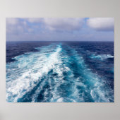 Poster Réveil bateau de croisière (Devant)