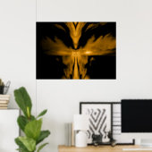 Poster Réveil de Phoenix Or (Bureau à domicile)