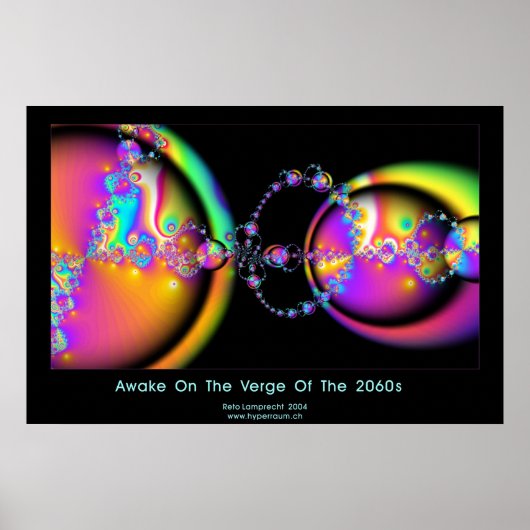 Poster Réveillé Au Bord Des Années 2060 (Devant)