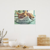 Poster Réveillez Kitty (Cuisine)