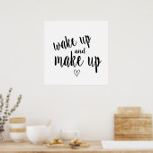 Poster Réveillez-vous et faites-vous (Cuisine)