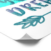 Poster Réveillez-vous : Vivez votre devis de rêves (Coin)