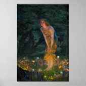 Poster Réveillon de mi-été d'Edward Robert Hughes (Devant)