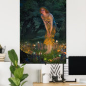 Poster Réveillon de mi-été d'Edward Robert Hughes (Bureau à domicile)