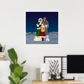 Poster Réveillon de Noël (Bureau à domicile)