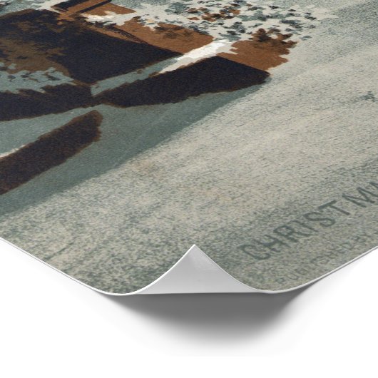 Poster Réveillon de Noël 1880 (Coin)