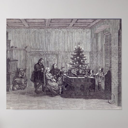 Poster Réveillon de Noël en Allemagne (Devant)