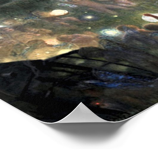 Poster Réveillon d'été par Edward Robert Hughes, pré-Raph (Coin)