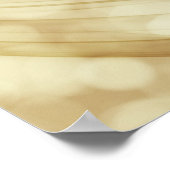 Poster Réveillon du Nouvel An avec lunettes de champagne (Coin)