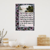 Poster Révélation 22:17 Imprimer (Cuisine)