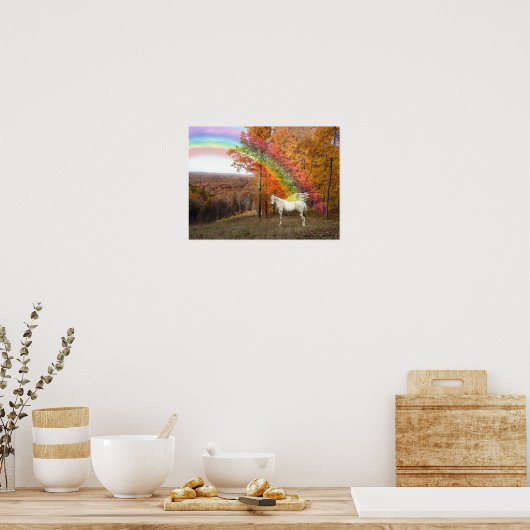 POSTER RÉVÉLATION RAINBOW PEGASUS (Cuisine)