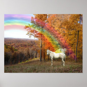 POSTER RÉVÉLATION RAINBOW PEGASUS
