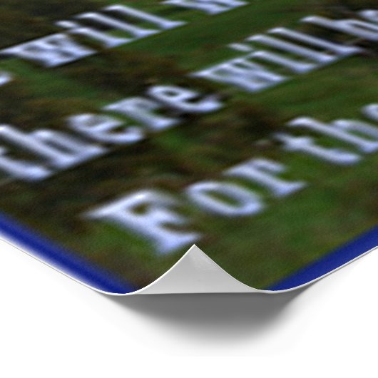 Poster Revelations scripture 21:4 (Hoek)