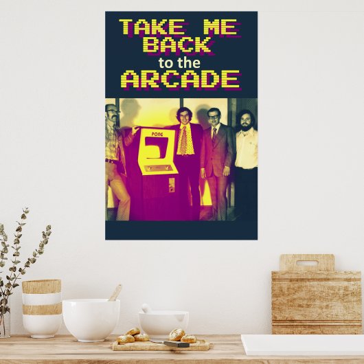 Poster Revenez à l'affiche Arcade (Cuisine)
