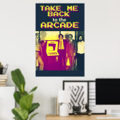 Poster Revenez à l'affiche Arcade (Bureau à domicile)