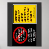 POSTER REVENGE+CONDUITE ANGRILY-TWOFER (Devant)