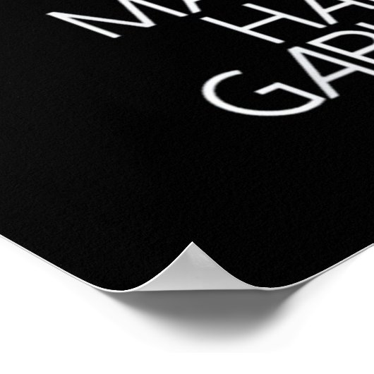 Poster Rêver Comme Martin Black History (Coin)