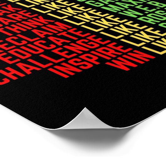 Poster Rêver Comme Martin Hommes Femmes Garçons Filles Hi (Coin)