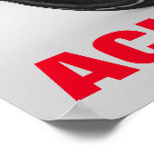 Poster Rêver Croire Atteindre Motivational Bodybuilding (Coin)