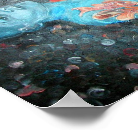 Poster rêver de poisson (Coin)