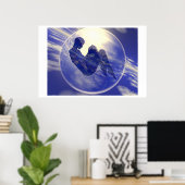 Poster Rêver des étoiles (Bureau à domicile)
