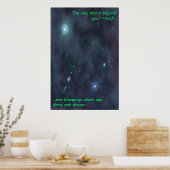 Poster Rêver des étoiles (Cuisine)