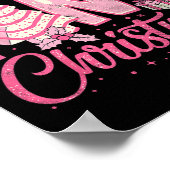 Poster Rêver D'Un Gâteau De Noël Rose Fantastique Noël (Coin)