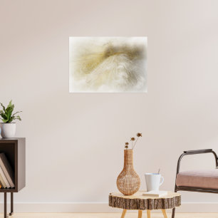 Poster Rêver en blanc